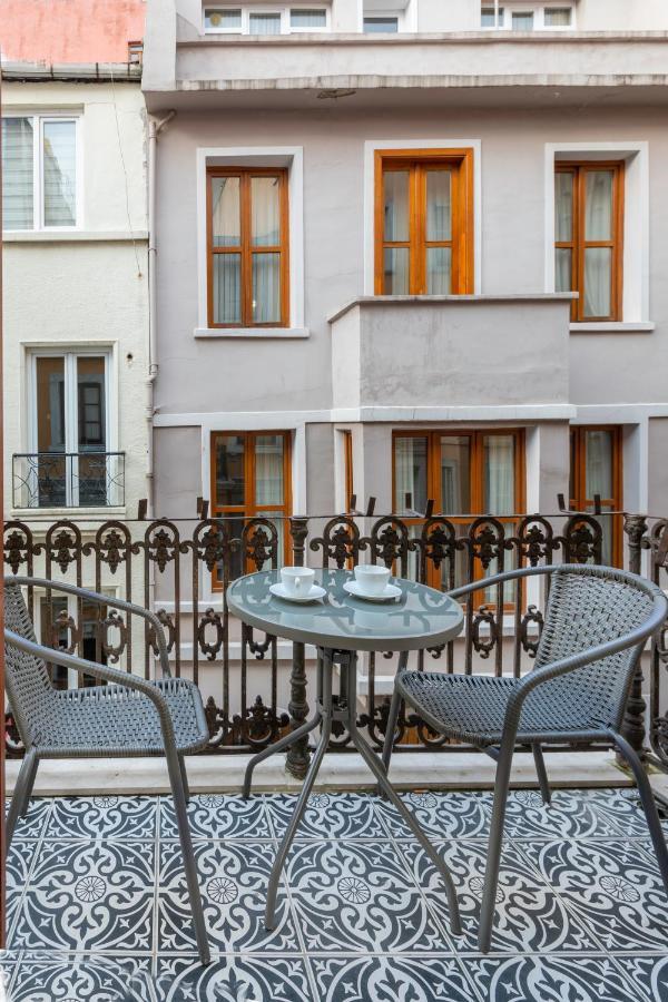 9 Pera Apartman Isztambul Kültér fotó